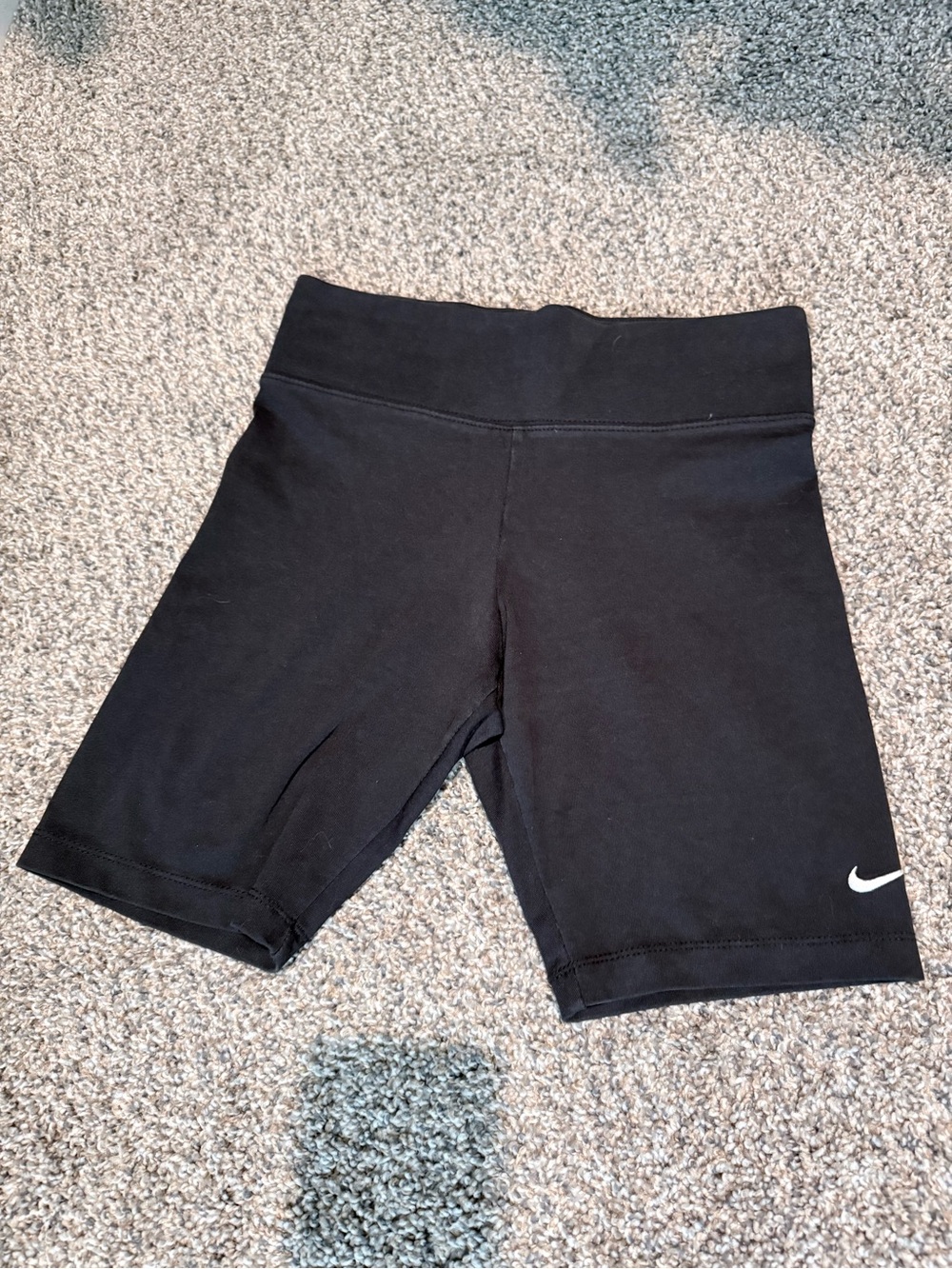 Nike Black Performance Bike Shorts cotton blend size s